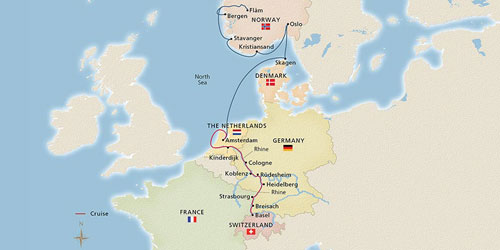 viking rhine cruise itinerary